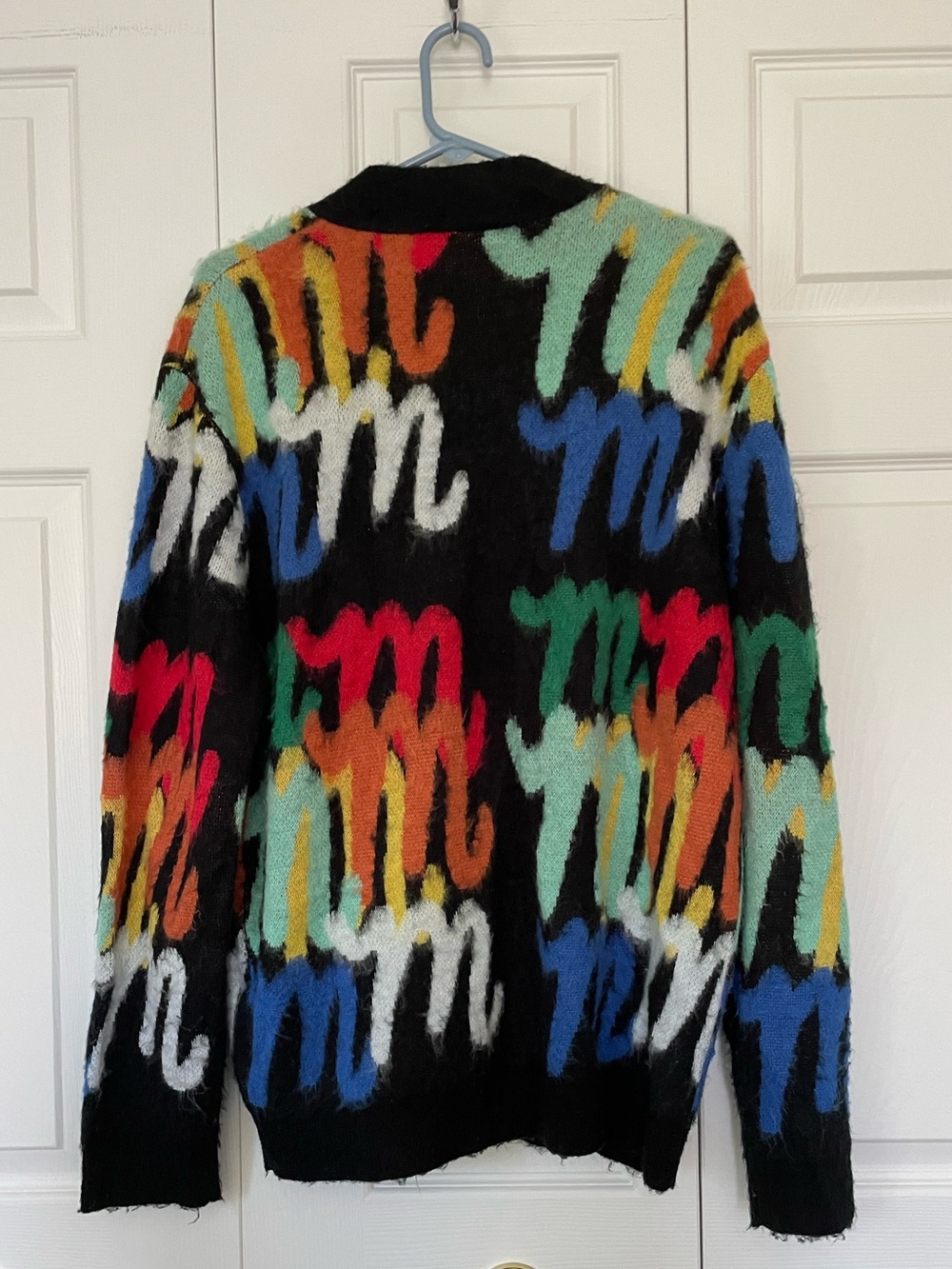 Mifland Million M Multicolored Cardigan Sweater Medium - Picture 5 of 8